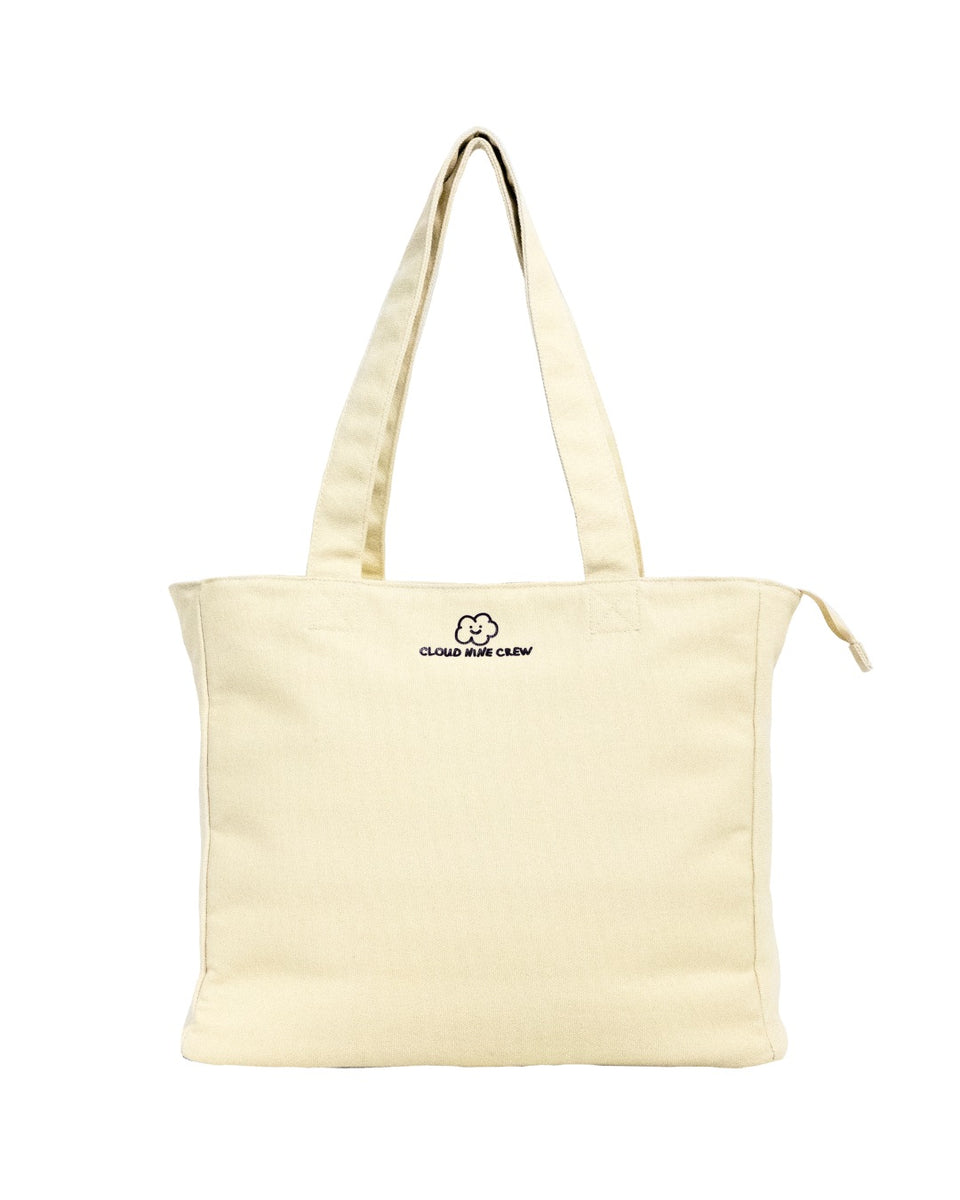 Laptop Tote (Sand) – Cloud Nine Crew