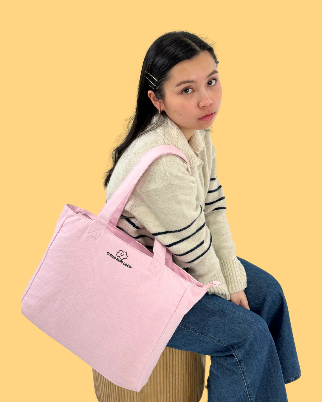 Cloud Nine Crew - Tote Bag With Pockets