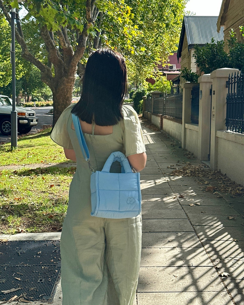 Mini Pyffs Mini Puffy Tote (Sky Blue) – Cloud Nine Crew