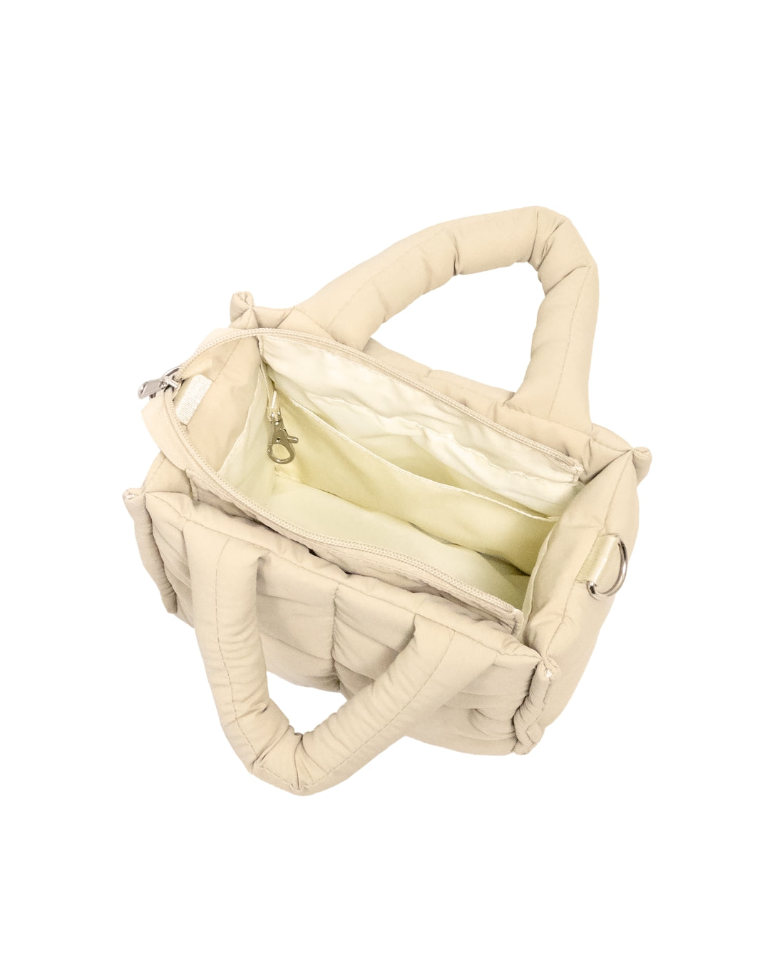 Mini Puffy Tote (Oatmeal) – Cloud Nine Crew