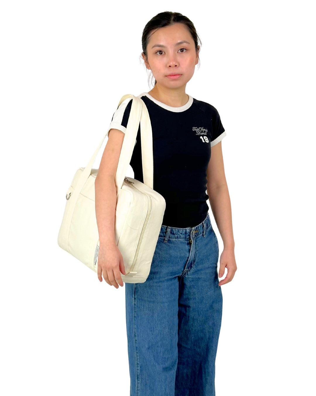 Boston Tote (Milky White) – Cloud Nine Crew