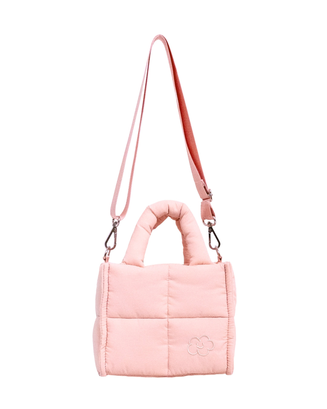 トートバッグ DEINET RIBBON CLOUD MINI TOTE BAG IN PINK My Melody Convertible Cotton Mini Tote Bag