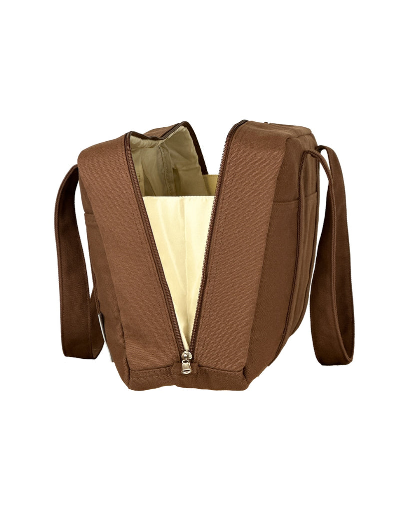 Boston Tote (Mocha Brown) – Cloud Nine Crew