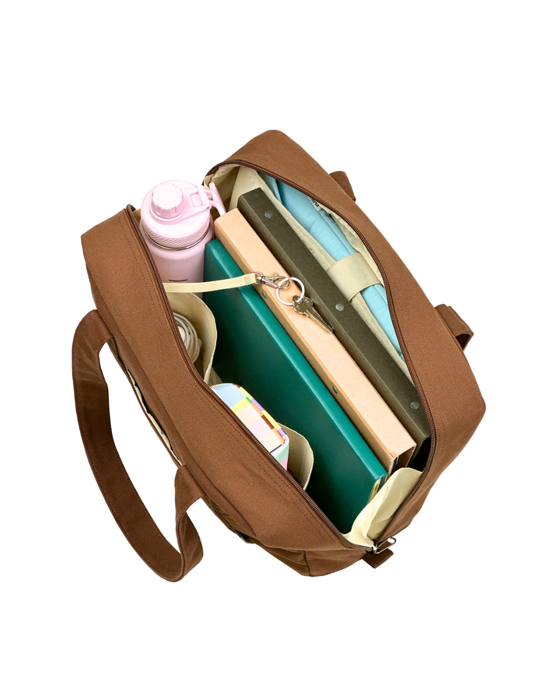 Boston Tote (Mocha Brown) – Cloud Nine Crew