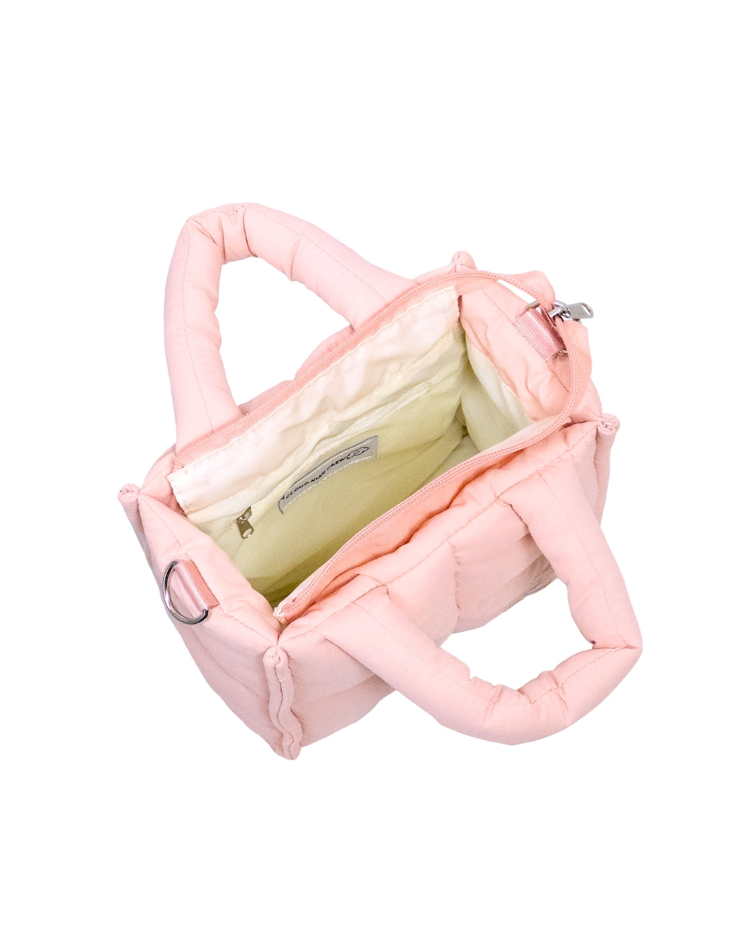 Mini Puffy Tote (Peachy Pink) – Cloud Nine Crew