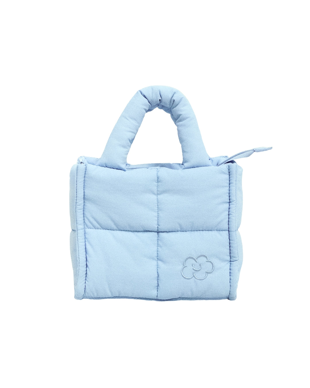 2025新発 Mini Puffy Crew Nine Cloud – Blue) (Sky Tote バッグ