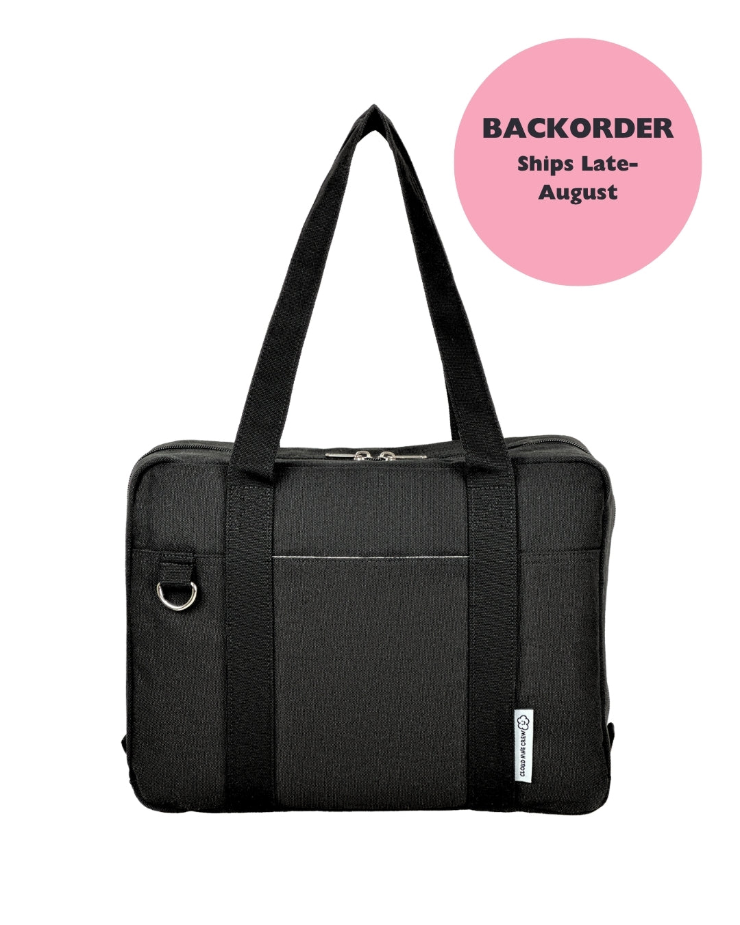 Boston Tote (Midnight Black) - BACKORDER – Cloud Nine Crew