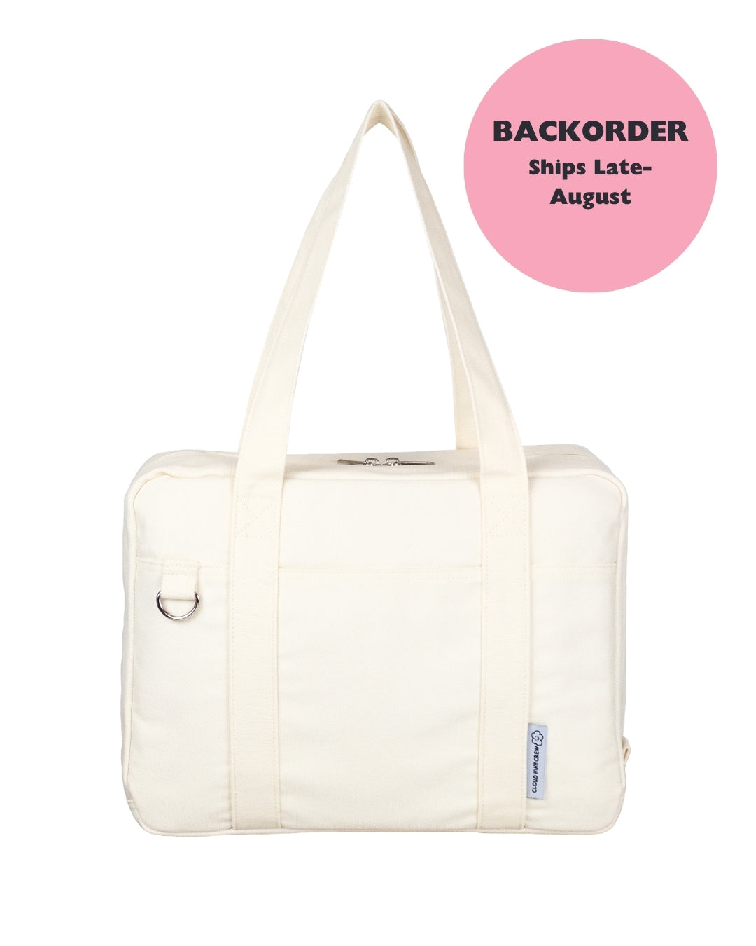 Boston Tote (Milky White) - BACKORDER – Cloud Nine Crew