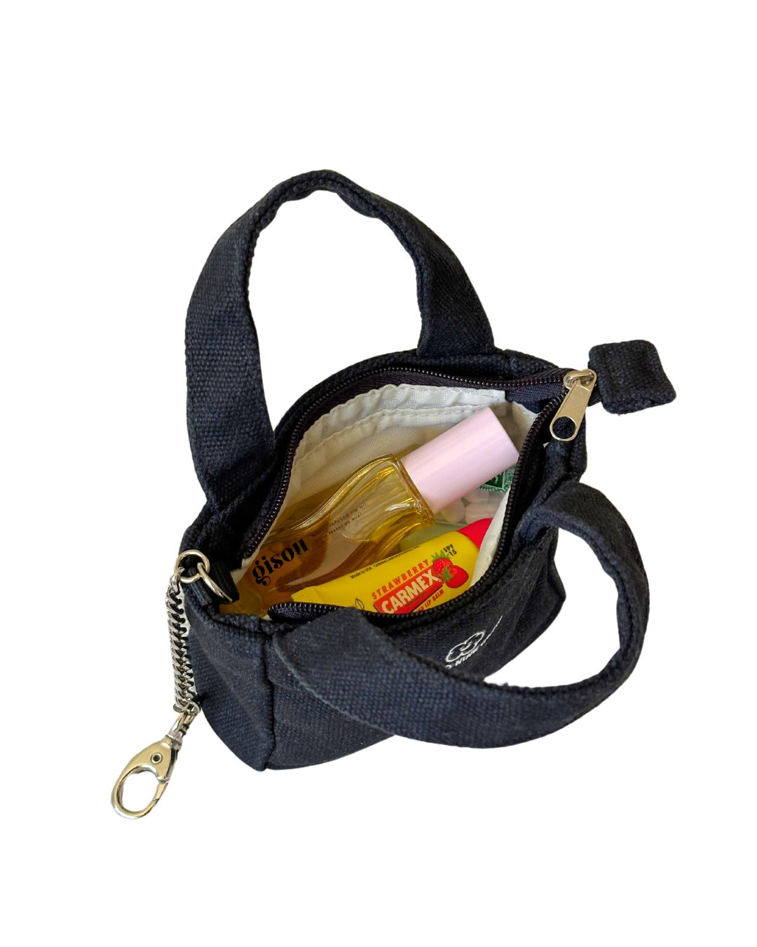 Mini Laptop Tote Charm (Midnight Black) – Cloud Nine Crew