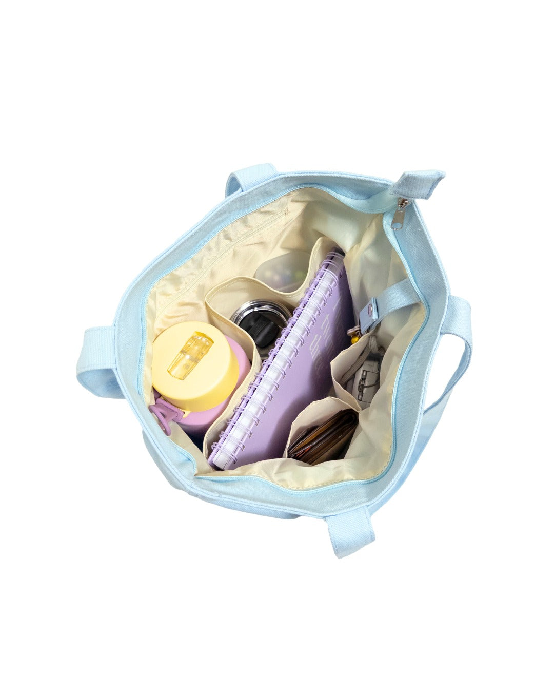 Everyday Tote (Sky Blue) – Cloud Nine Crew