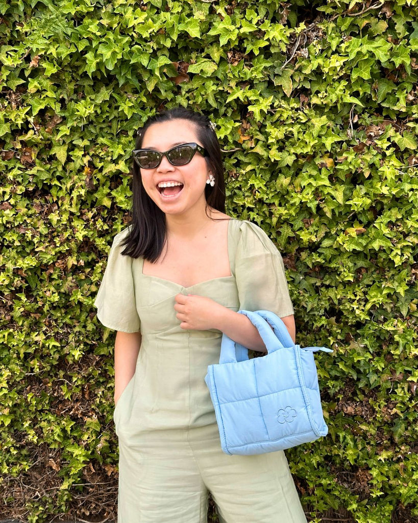 Mini Pyffs Mini Puffy Tote (Sky Blue) – Cloud Nine Crew