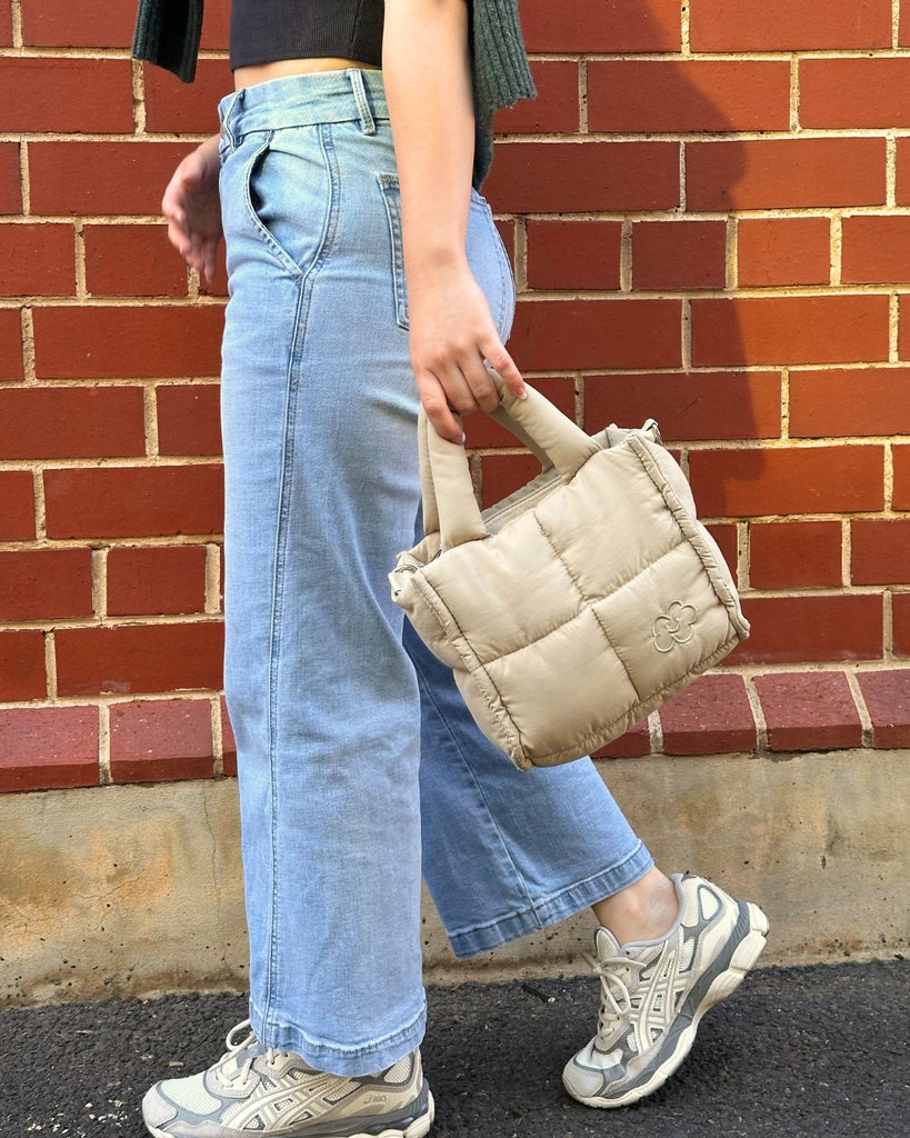 Mini Pyffs Mini Puffy Tote (Oatmeal) – Cloud Nine Crew
